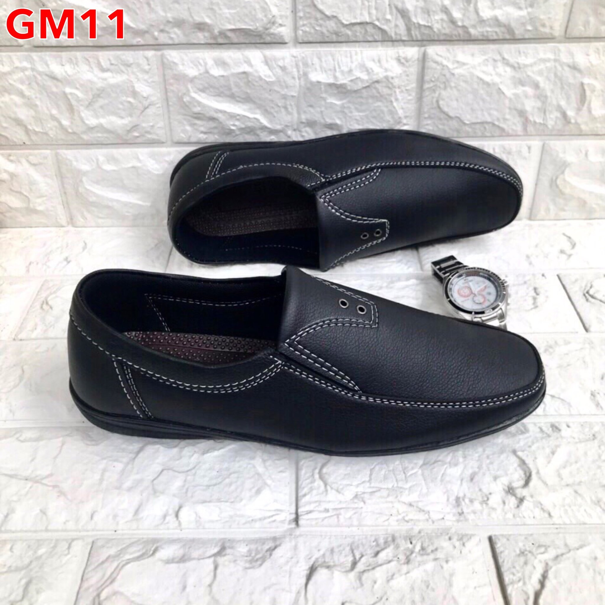 Giày mọi nam _ màu đen _GM11