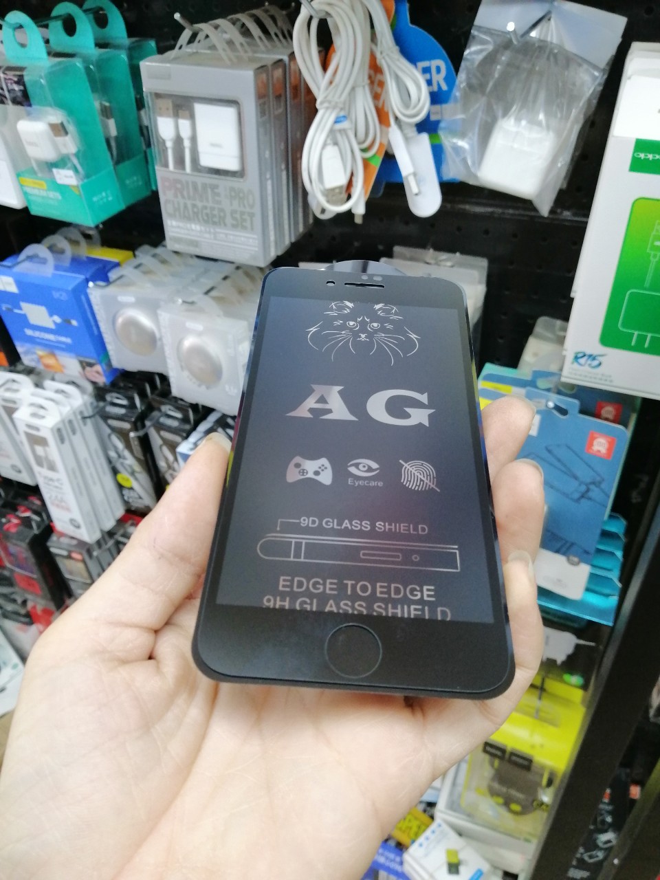 Kính Cường Lực Chống Vân Tay Dành Cho Iphone