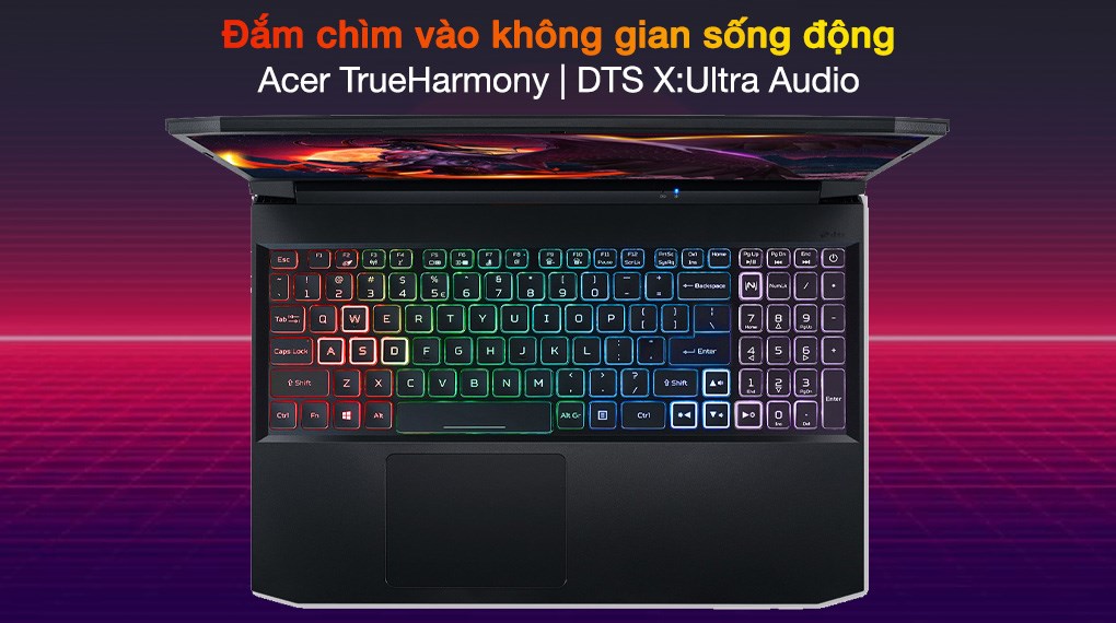 Acer Nitro 5 AN515 57 5669 i5 11400H/8GB/512GB/4GB GTX1650/15.6&quot;F/144Hz/Win11/(NH.QEHSV.001)/Đen - Hàng chính hãng