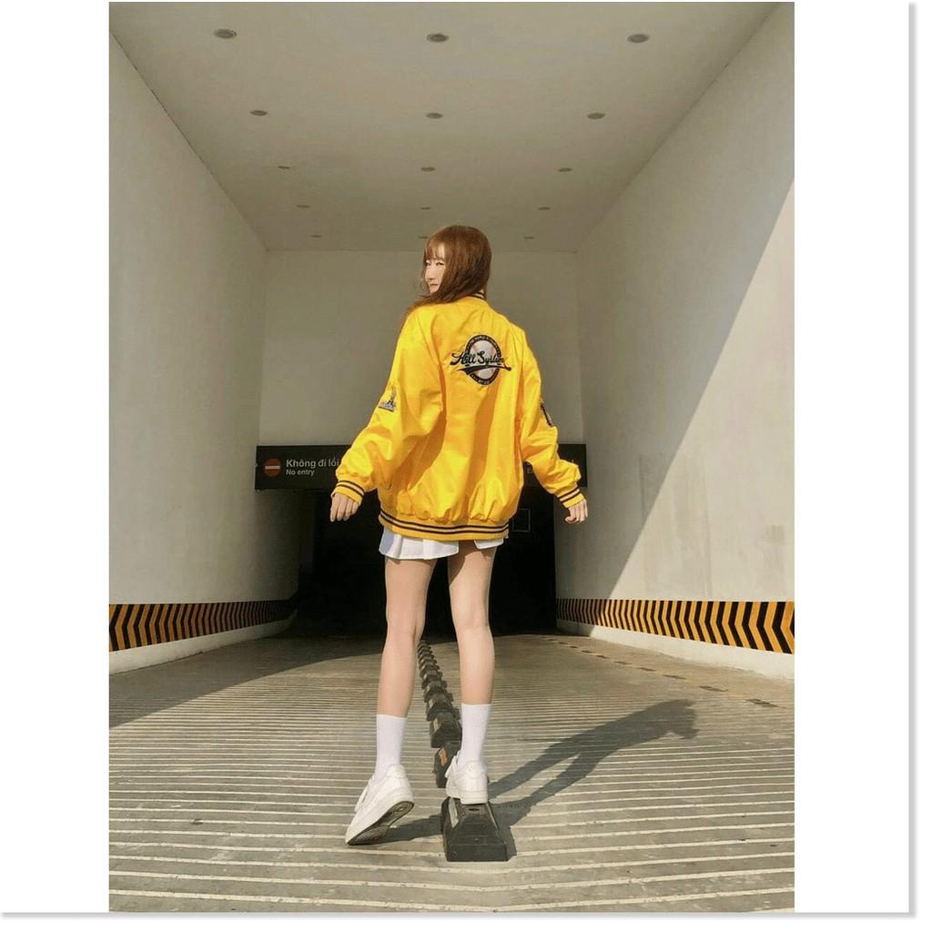 Áo khoác dù bomber NỮ phong cách
