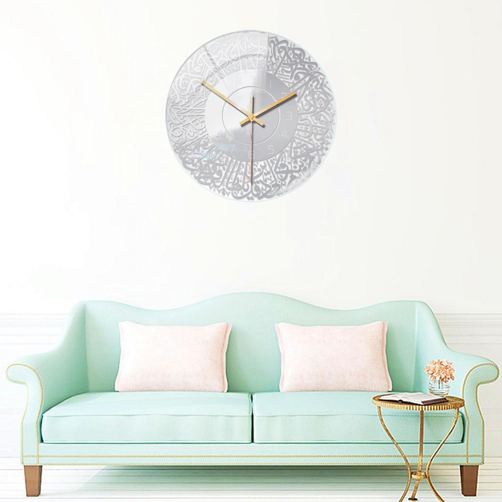 30cm Silent Wall Clock Home Bedroom Decor