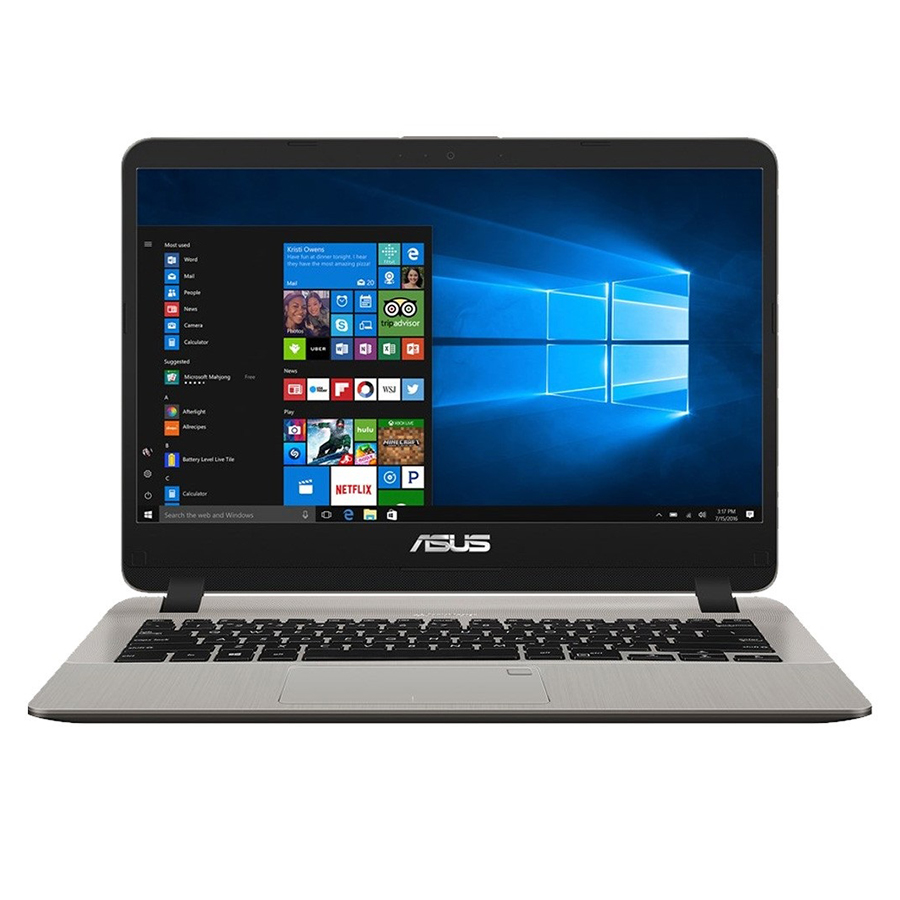 Laptop Asus Vivobook X407MA-BV043T Celeron N4000/Win10 (14 inch) - Gold - Hàng Chính Hãng