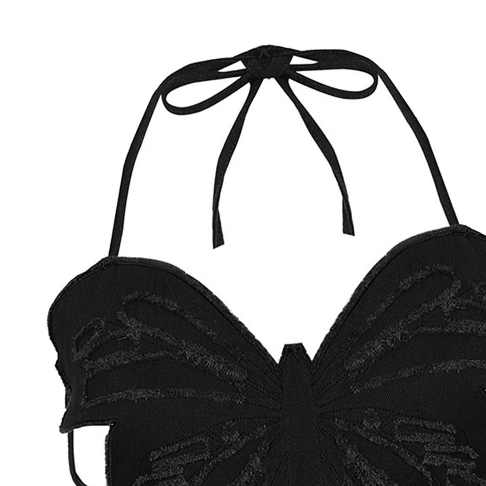 Women Crop Top Tank Tops Summer Tee Corset Vest Holiday Party Music Festival