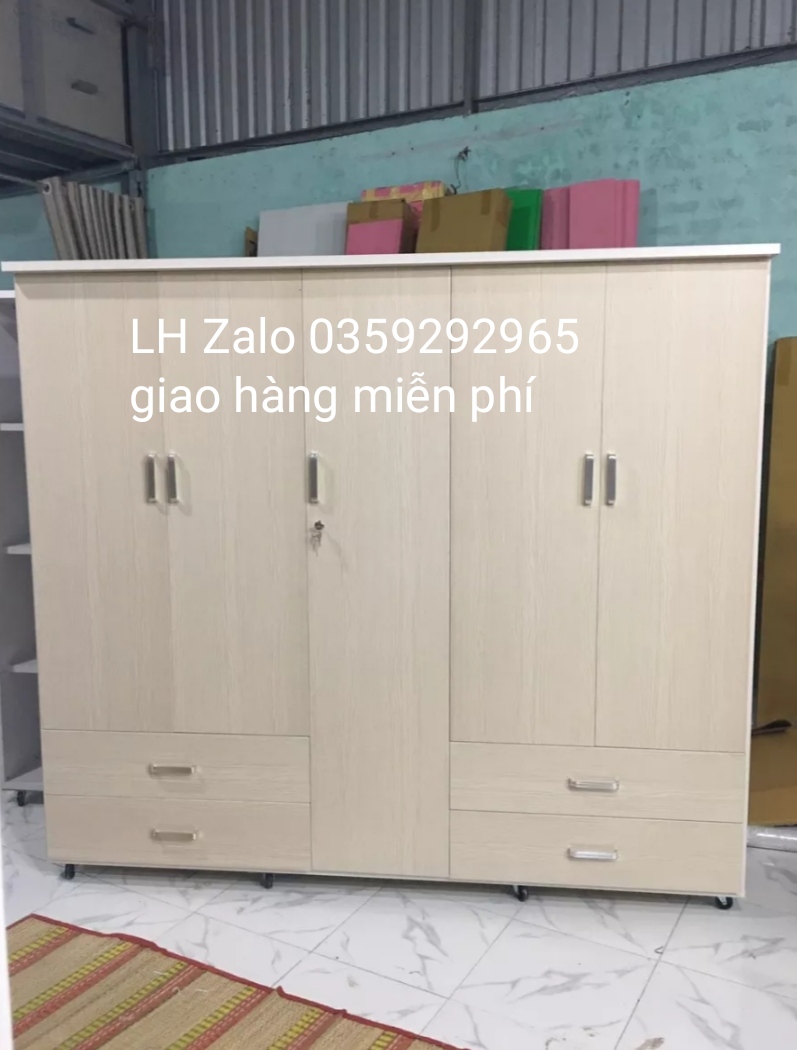 Tủ nhựa đài Loan 5 cánh