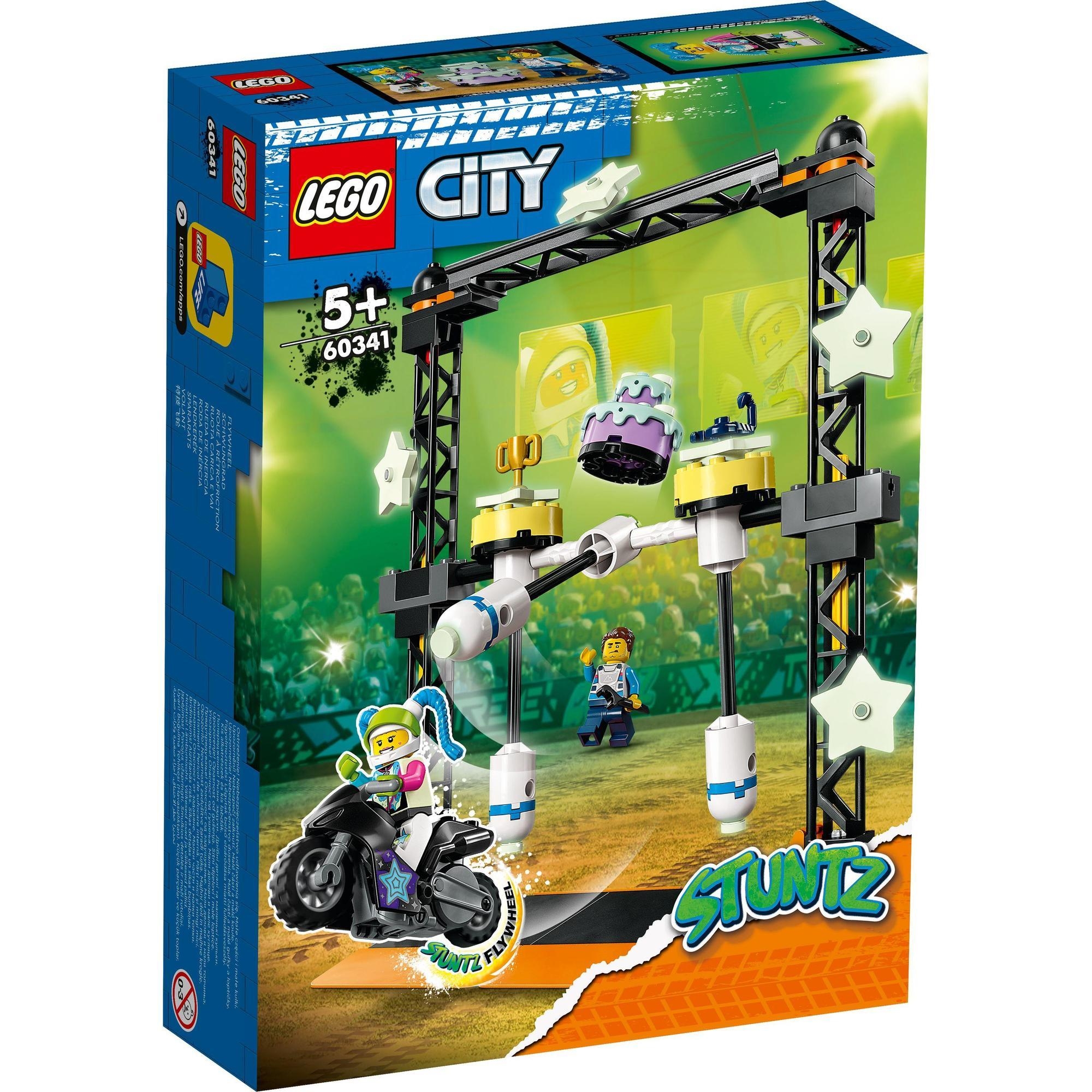 LEGO City 60341 Thử thách Vượt Búa Tạ Xoay Vòng (117 chi tiết)