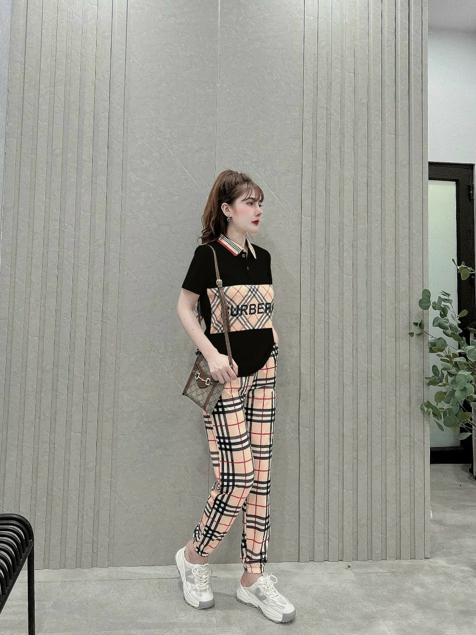 [FREESHIP]Đồ bộ dài thun cotton phối thun lạnh in 3D thể thao kẻ sọc caro sơ mi cài nút