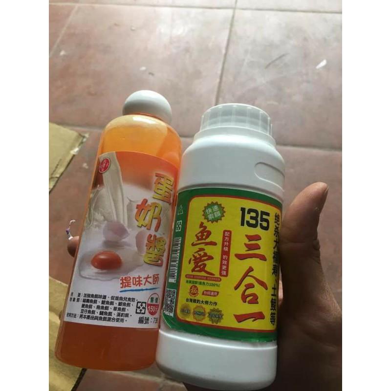 Trứng sữa non và tinh mùi 135 chuyên chép , rô phi
