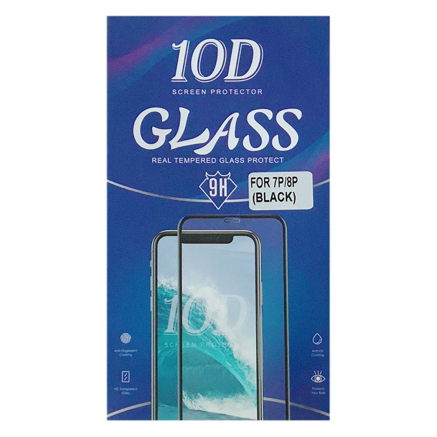 Kính Cường Lực 10D Full Màn Hình Cho iPhone 8 Plus