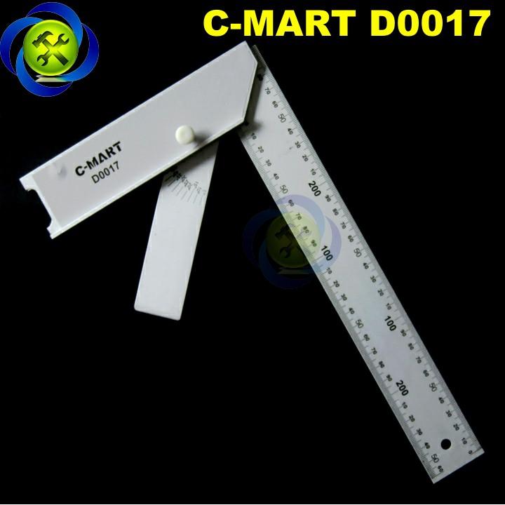 Thước đo đa góc độ hợp kim nhôm  C-MART D0017