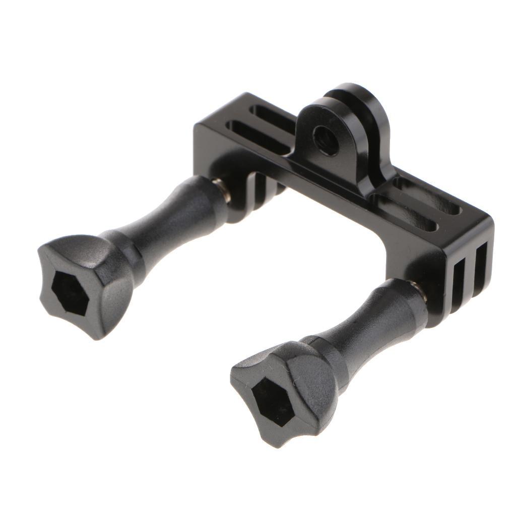 Double Mount Dual Bracket Adapter Monopod Wrist