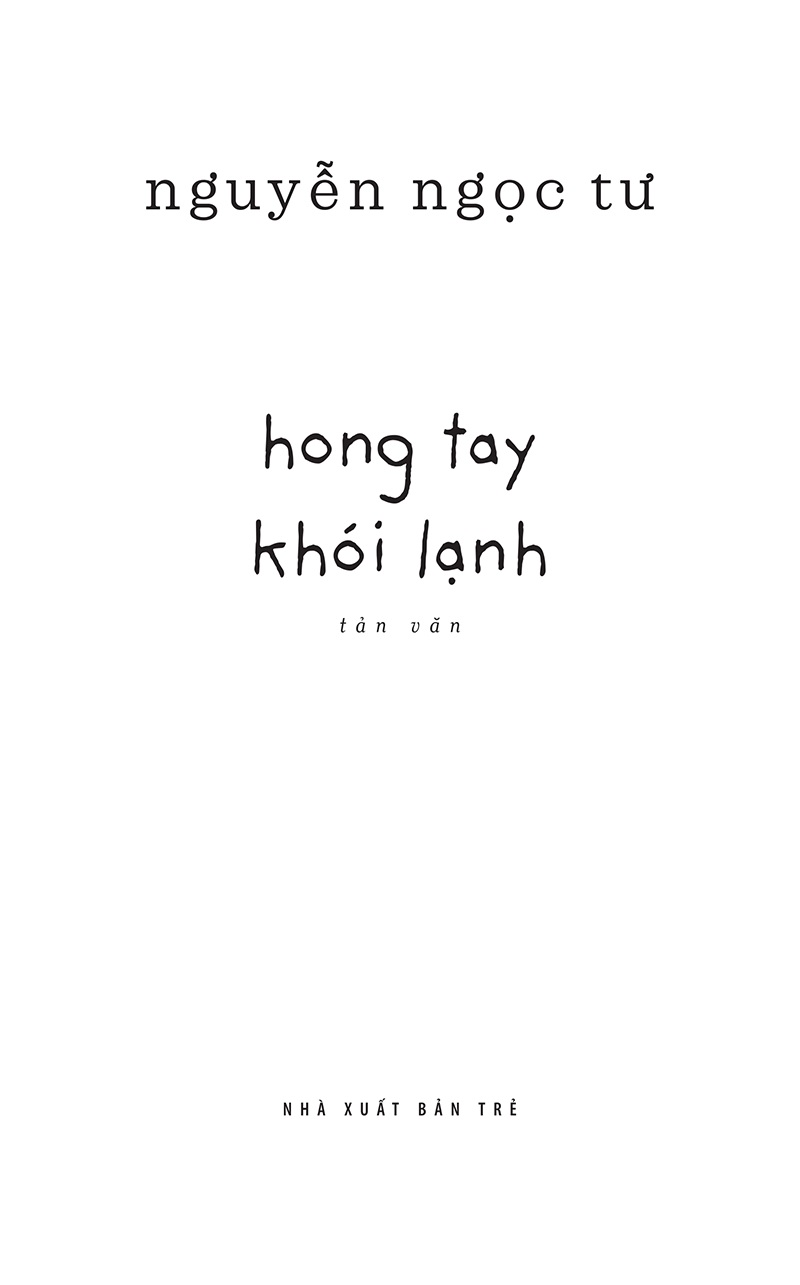 Hong Tay Khói Lạnh_TRẺ