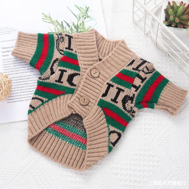 Áo len hàng hiệu dành cho chó mèo dành cho giống vừa và nhỏ