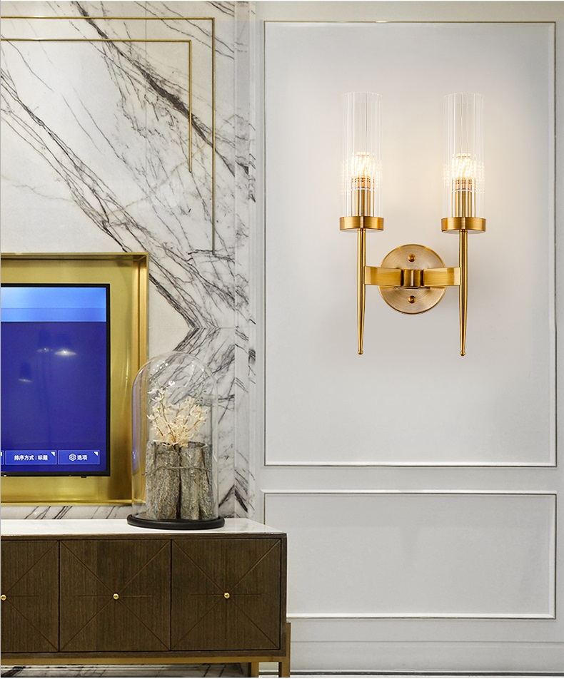 Đèn tường NATIC kiểu dáng sang trọng, tinh tế - kèm bóng LED chuyên dụng.