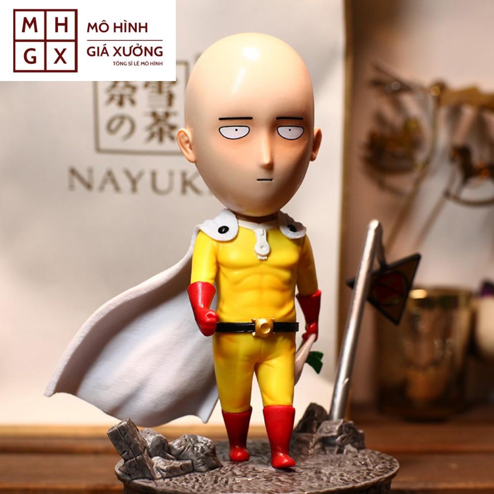 MÔ HÌNH SAITAMA CHIBI ĐI CHỢ 18CM