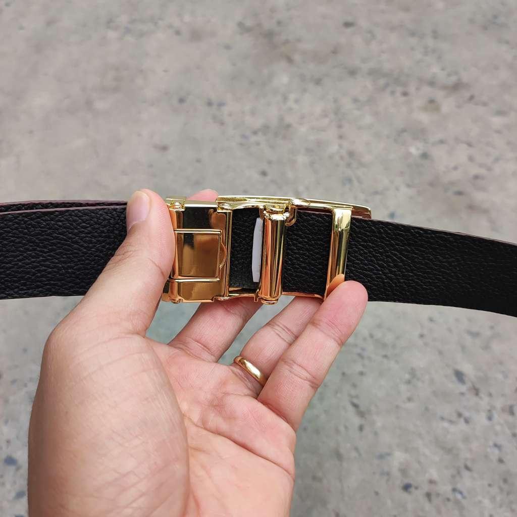 Thắt Lưng Nam Da Cá Sấu Liền Gai Lưng N31ND2