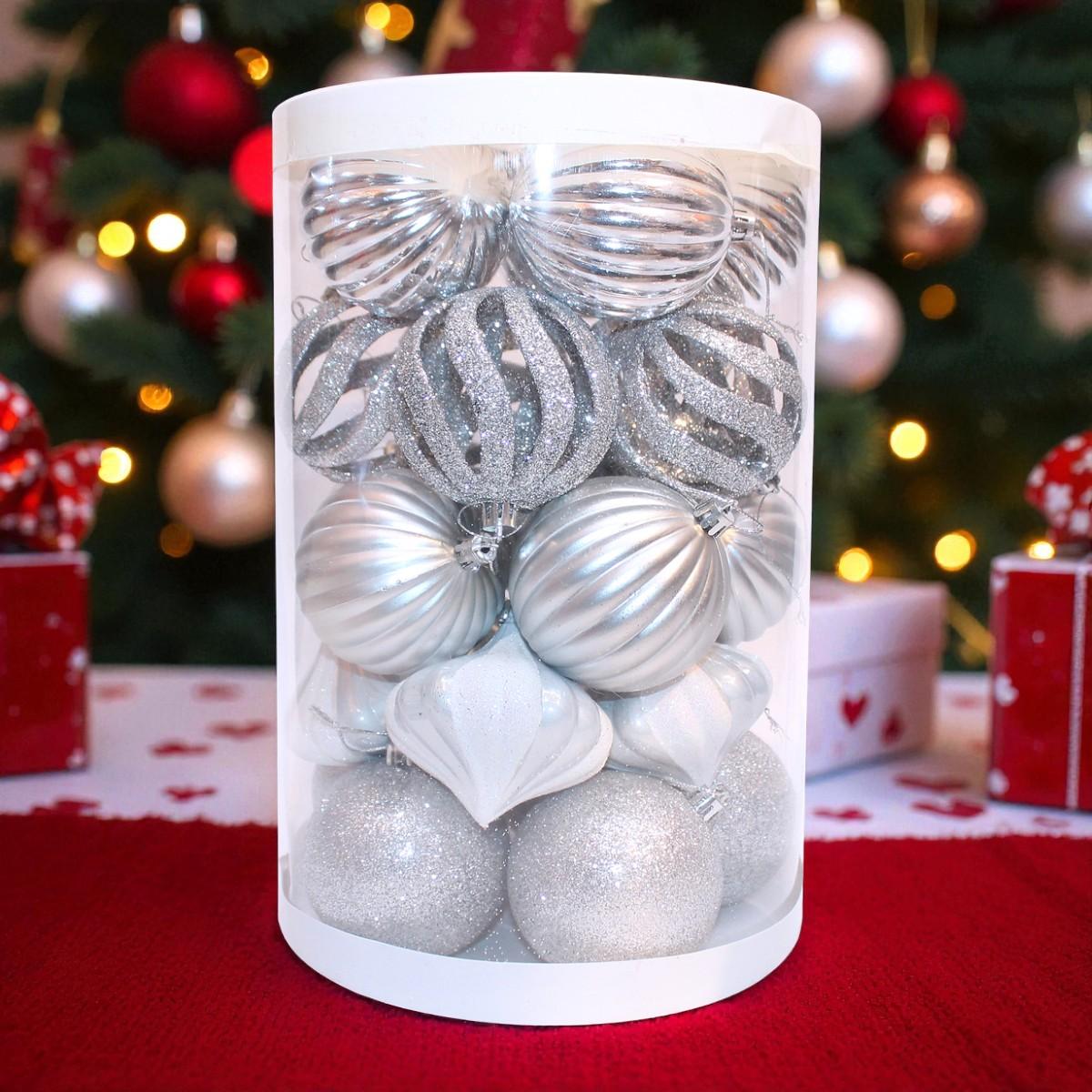 Hộp 25 Trái Châu Trang Trí Giáng Sinh - WanLongDa 68ABDZCKE