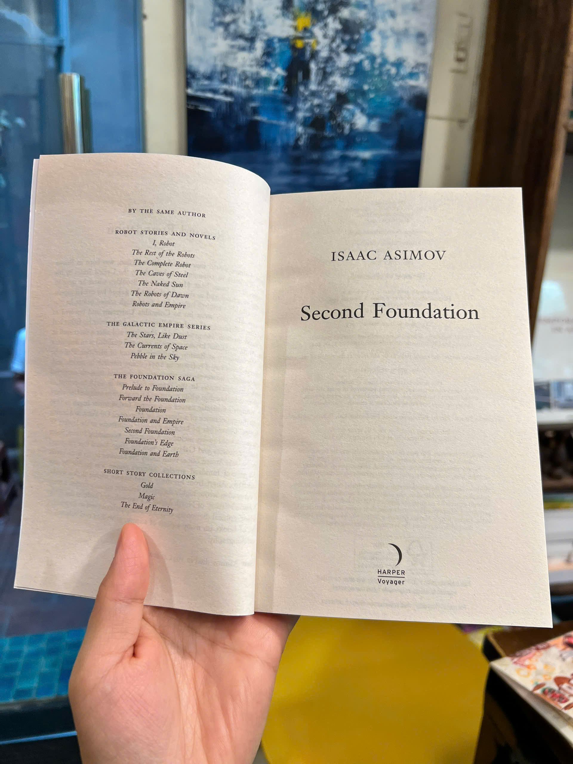 Sách - Second Foundation (#3) by Isaac Asimov | Science Fiction / Fantasy | Khoa học Viễn tưởng