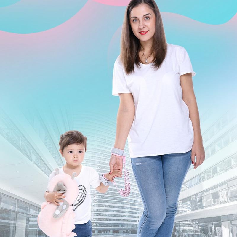 Con Cổ Tay Dây Dạo Phố Trợ Lý Ban Nhạc Tập Đi Dây Xích Dây An Toàn Toàn Ngoài Trời Dây Đeo Tay Có Thể Điều Chỉnh Cho Bé Vòng Tay Chống Mất