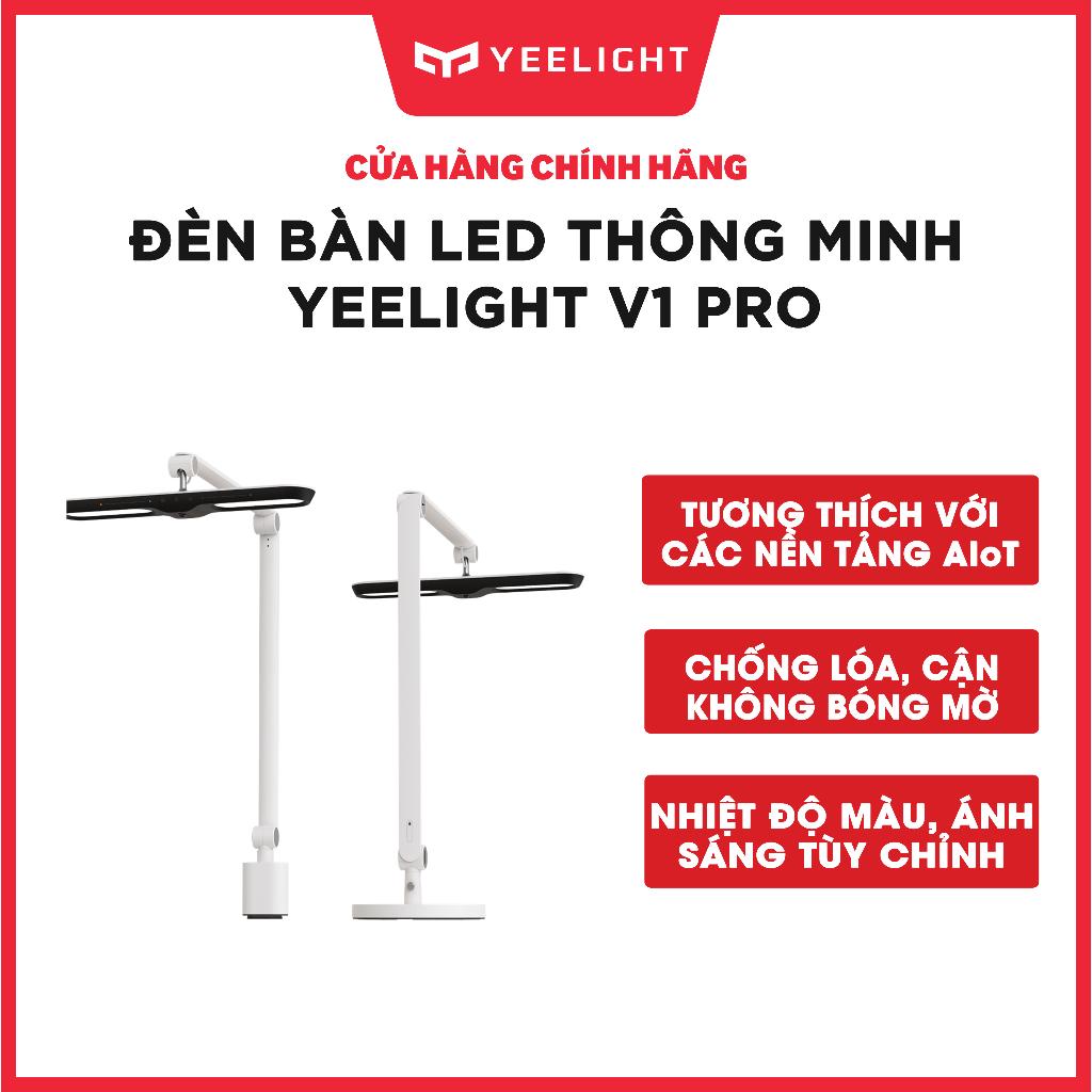 Đèn bàn Yeelight Desk Lamp V1 Pro chống cận, hỗ trợ Mihome Homekit công suất 12W - BH 12 tháng