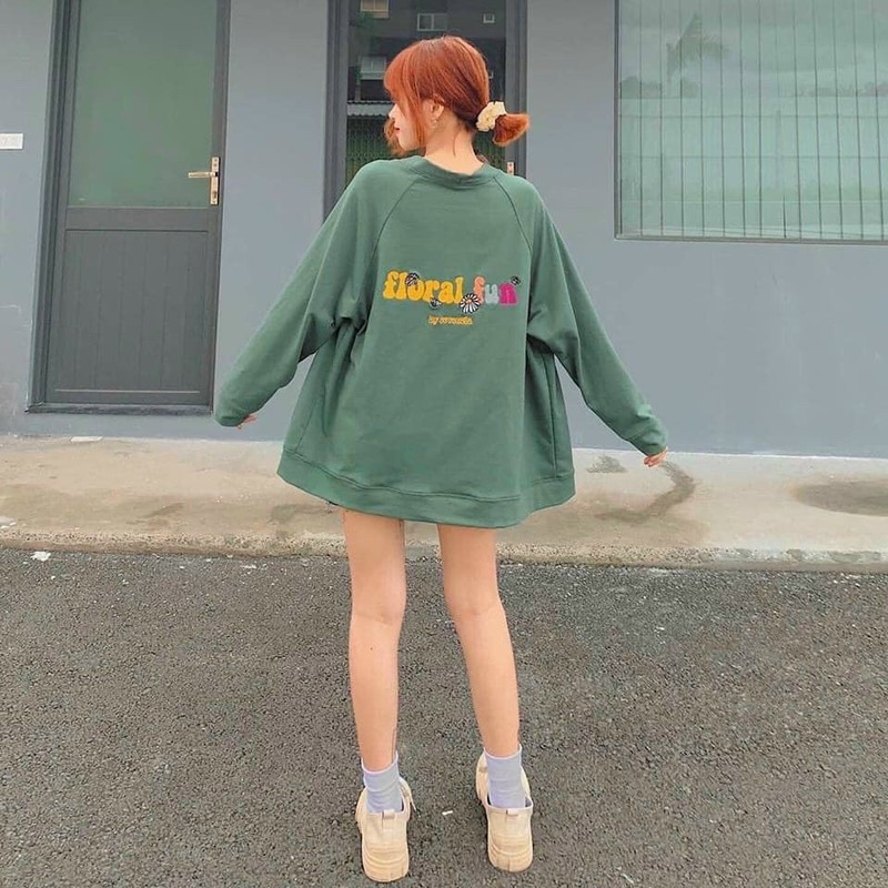 Áo Khoác Cardigan Nỉ Cài Nút Unisex