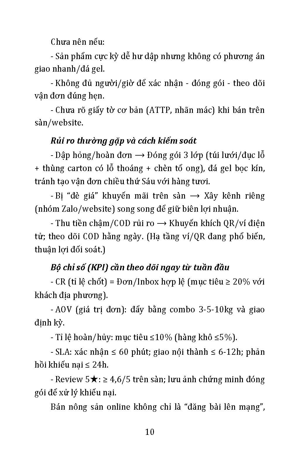 Bán Nông Sản Online (Tủ sách Làm Nông Kiểu Mới - Xanh, Sạch, Bền Vững)