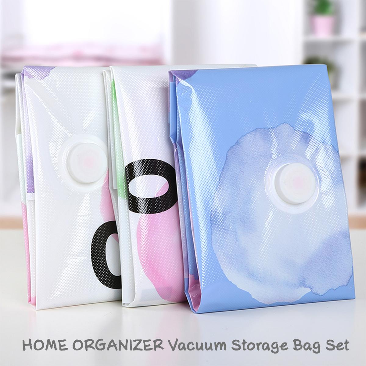 Bộ 8 túi nén chân không HOME ORGANIZER có thể tái sử dụng với bơm tay