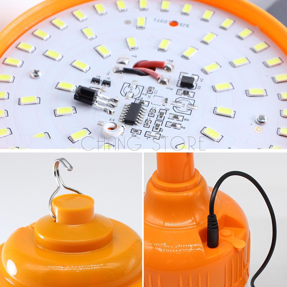 Đèn bulb tích điện 40W tiết kiệm năng lượng, chống nước + kèm sạc điện thông minh