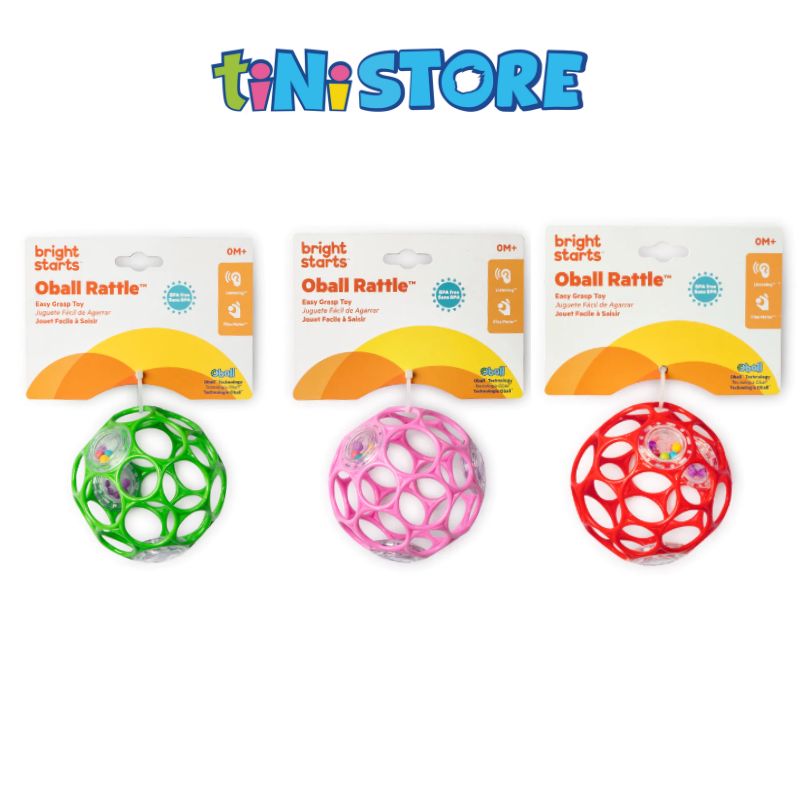 tiNiStore-Đồ chơi bóng kèm xúc xắc gặm nướu Oball 11483