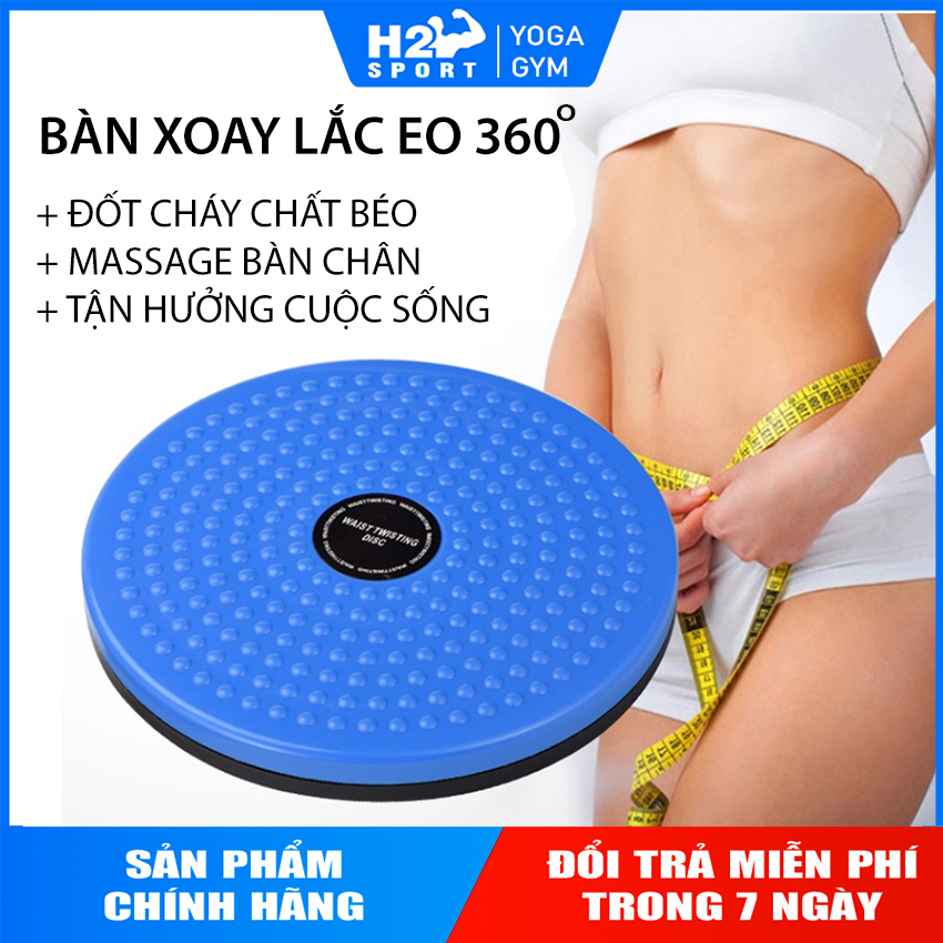 Bàn xoay lắc tập eo thon, giảm mỡ bụng, giảm cân tại nhà - Bàn xoay eo WaistTwin chính hãng XSport