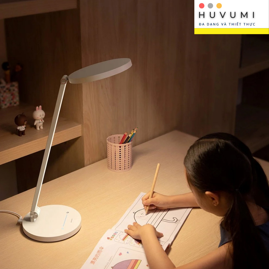 Đèn để bàn bảo vệ mắt Baseus Smart Eye Series Full Spectrum Eye-protective Desk Lamp (Tần số quét cao, điều chỉnh tông màu ánh sáng, chống chói, chống mõi mắt, chống cận) LV830-SB-CN-WH [Hàng Chính Hãng]