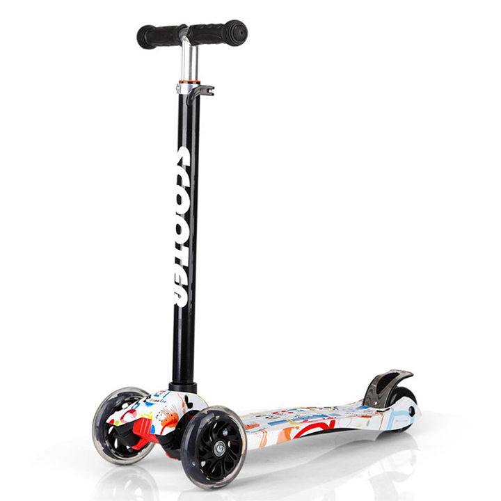 Xe Trượt Scooter Graffiti Cao Cấp 3 Bánh RE0454