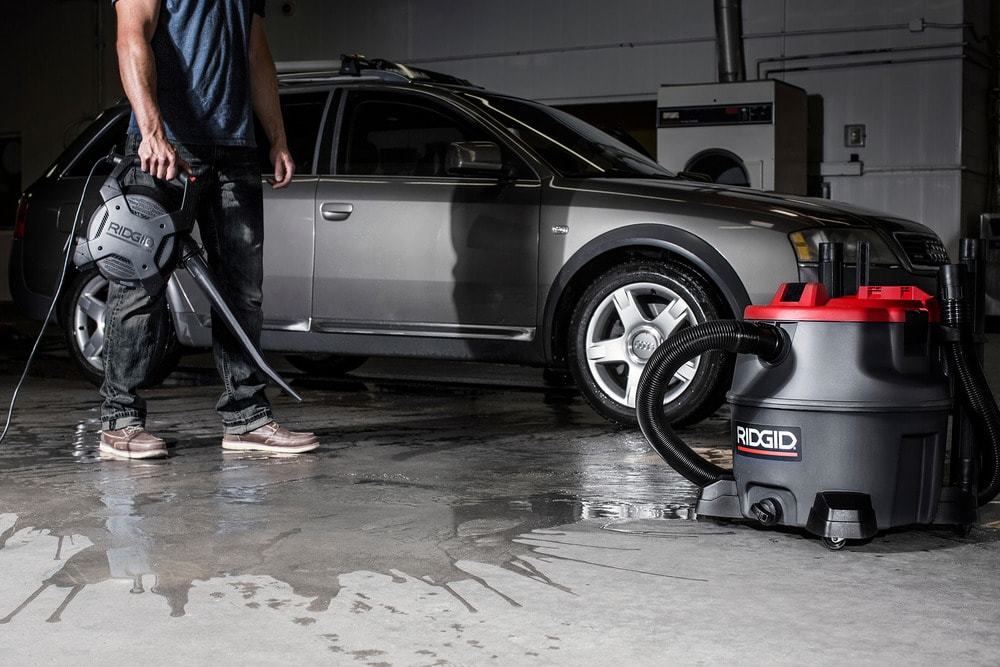 Máy hút bụi RIDGID Công nghiệp 60 lít 3 trong 1:hút khô/ướt/máy thổi gió rời