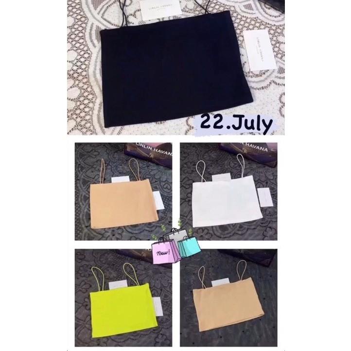Áo Croptop hai dây không bao giờ hết hotnhẹ nhàng nhưng quyến rũ 6