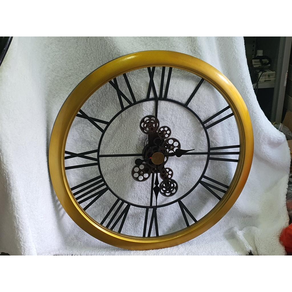 Bộ bánh răng đồng hồ treo tường (Gear Clock) chuyển động liên tục 12 bánh răng chuyển động