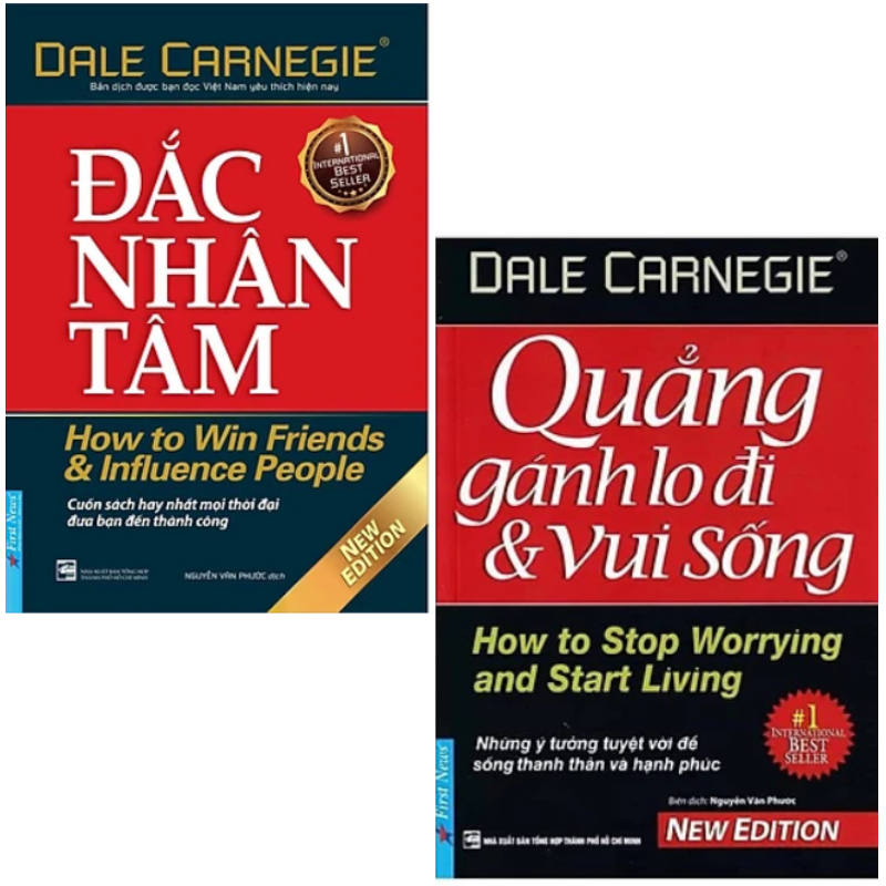 Đắc Nhân Tâm + Quẳng gánh lo đi và vui sống