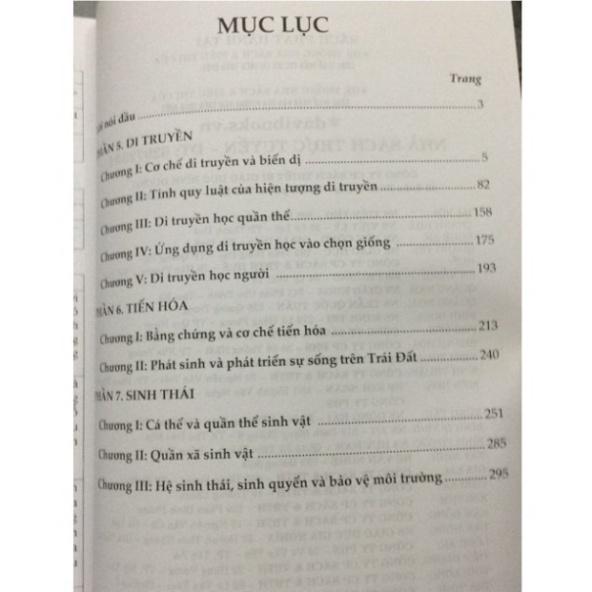 Sách - Bài giảng và Lời giải chi tiết Sinh học 12