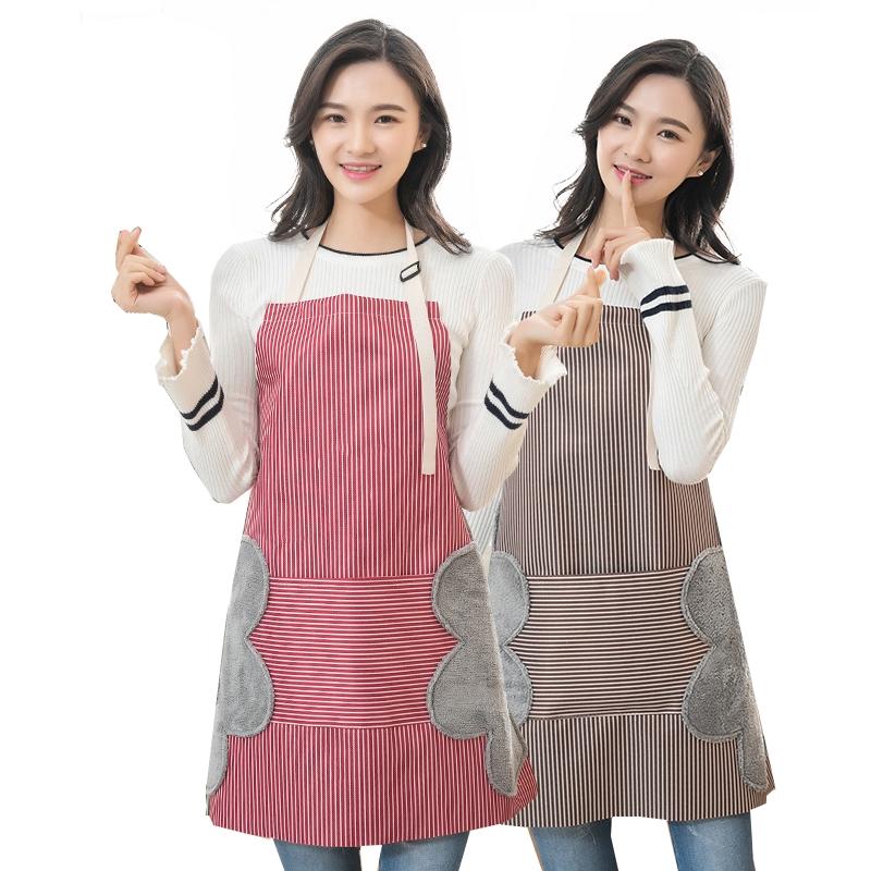Tạp Dề Chống Thấm Nước Phong Cách Nhật Bản Cho Nữ