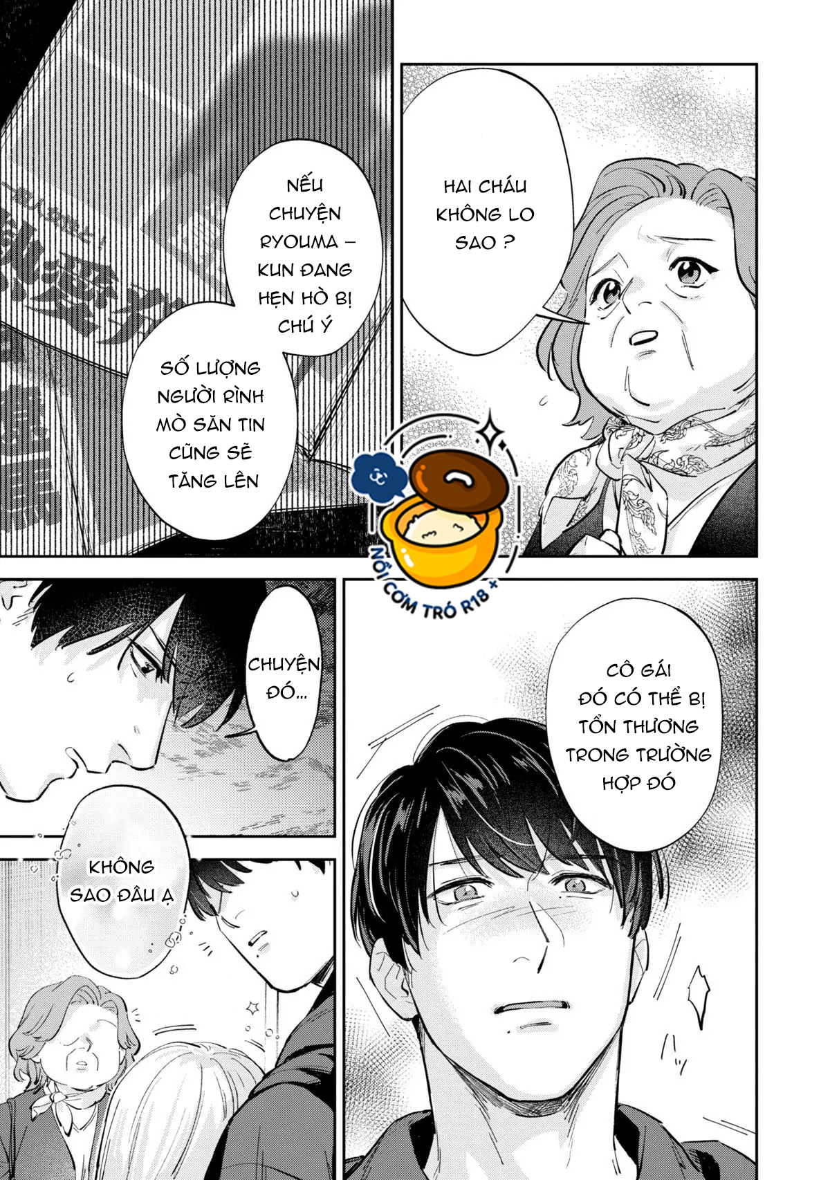 nghe bảo chị thích ngực của tôi hả? chapter 8.1 12