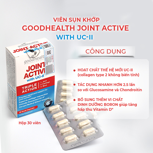 Viên sụn khớp Joint Active - hộp 30 viên