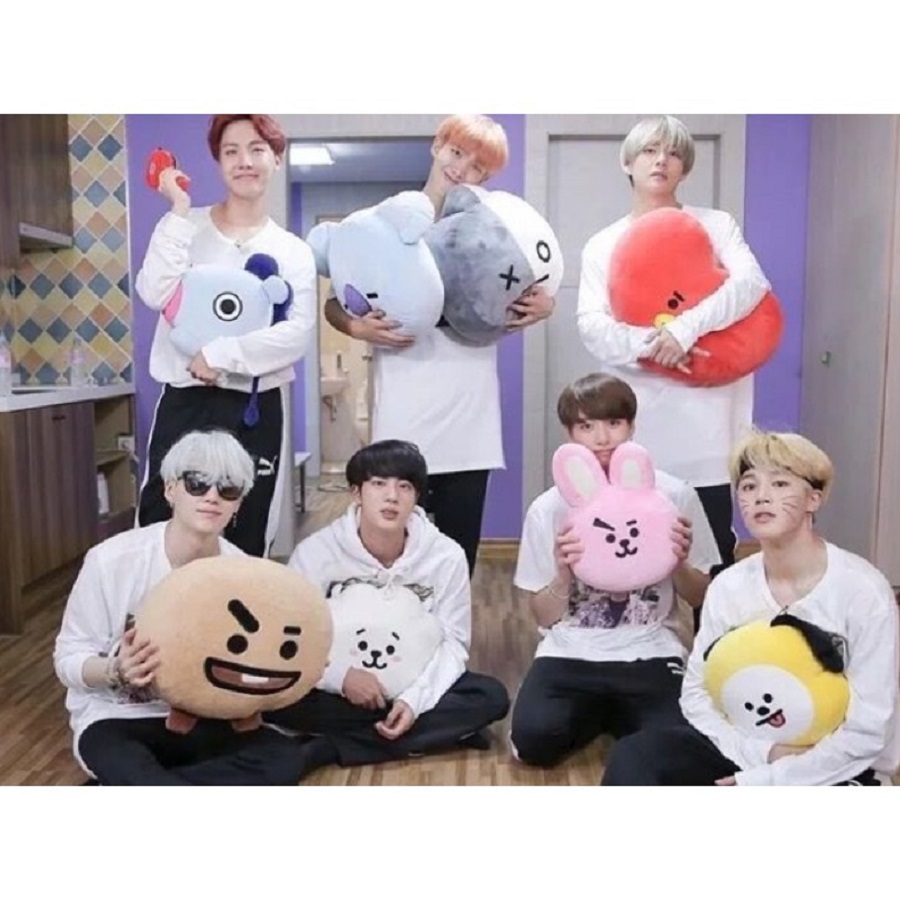 Gấu bông KOYA BT21- BTS (Xanh dương)