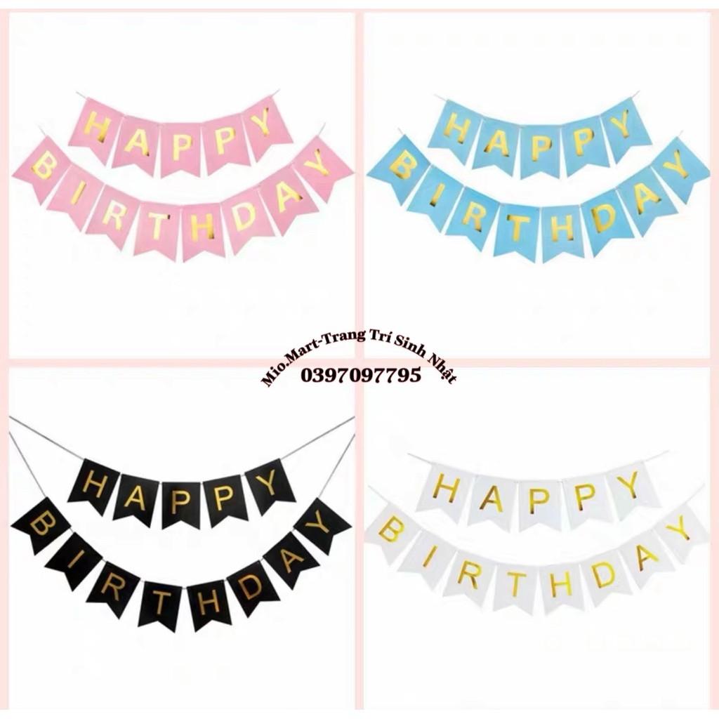 Dây Chữ Happy Birthday Trang Trí Sinh Nhật Cho Người Lớn, Trẻ Em Siêu Xinh, Siêu Tiện Lợi BB83