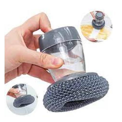 Dụng cụ rửa chén không ướt tay có nút bấm xịt nước rửa chén tiện lợi