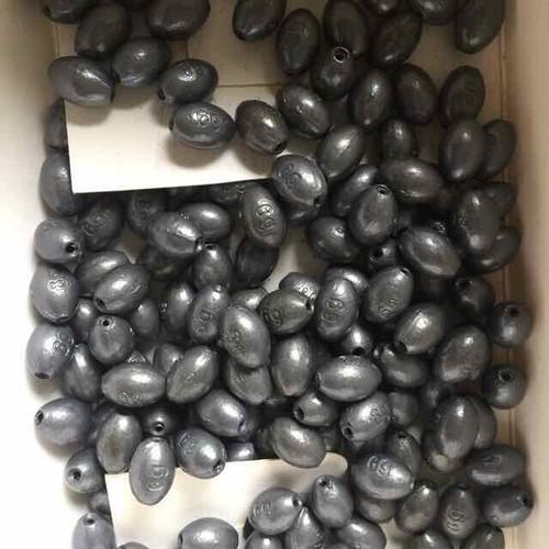 Chì câu cá tròn xuyên tâm