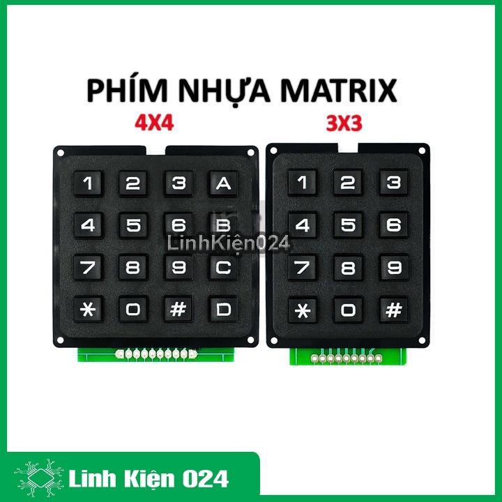 Bàn Phím Ma Trận MCU Công Nghiệp Phím Nổi