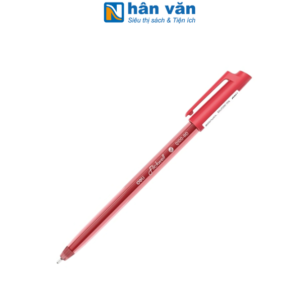 Bút Bi Dầu 0.7 mm - Mực Đỏ - Mực Xanh - Deli EQ100
