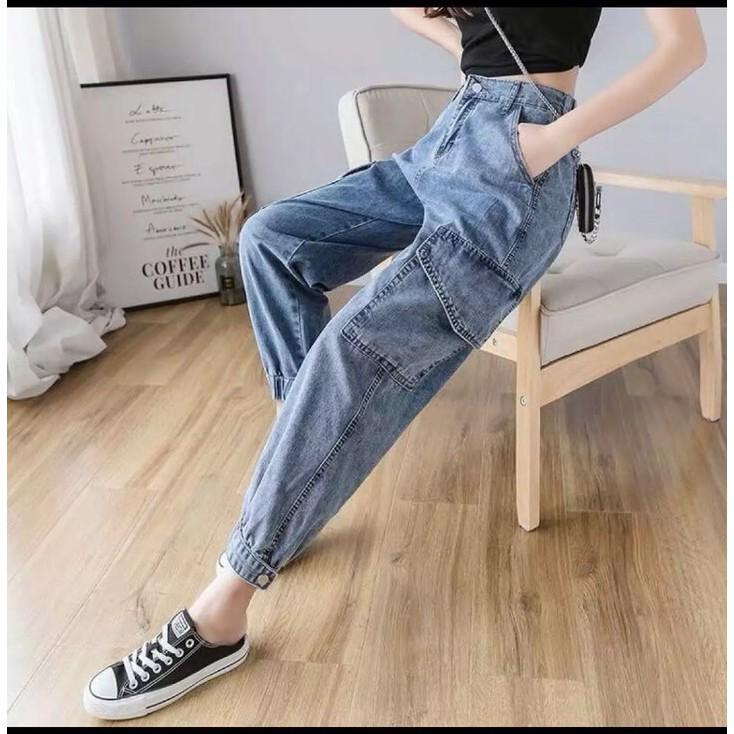 Quần Jogger jean nữ JBG56