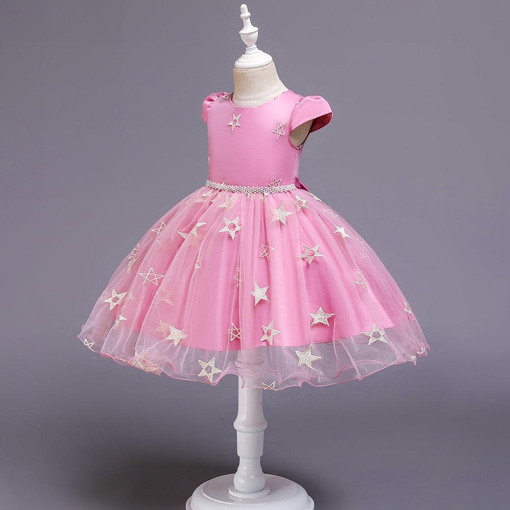 Đầm voan công chúa dự tiệc cho bé gái size 12-26kg hàng Quảng Châu cao cấp