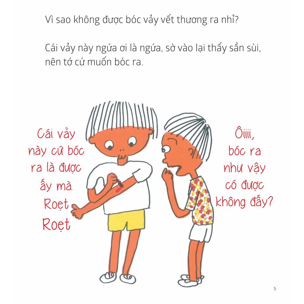 Sách Ehon Bí mật của vảy vết thương - Quảng Văn