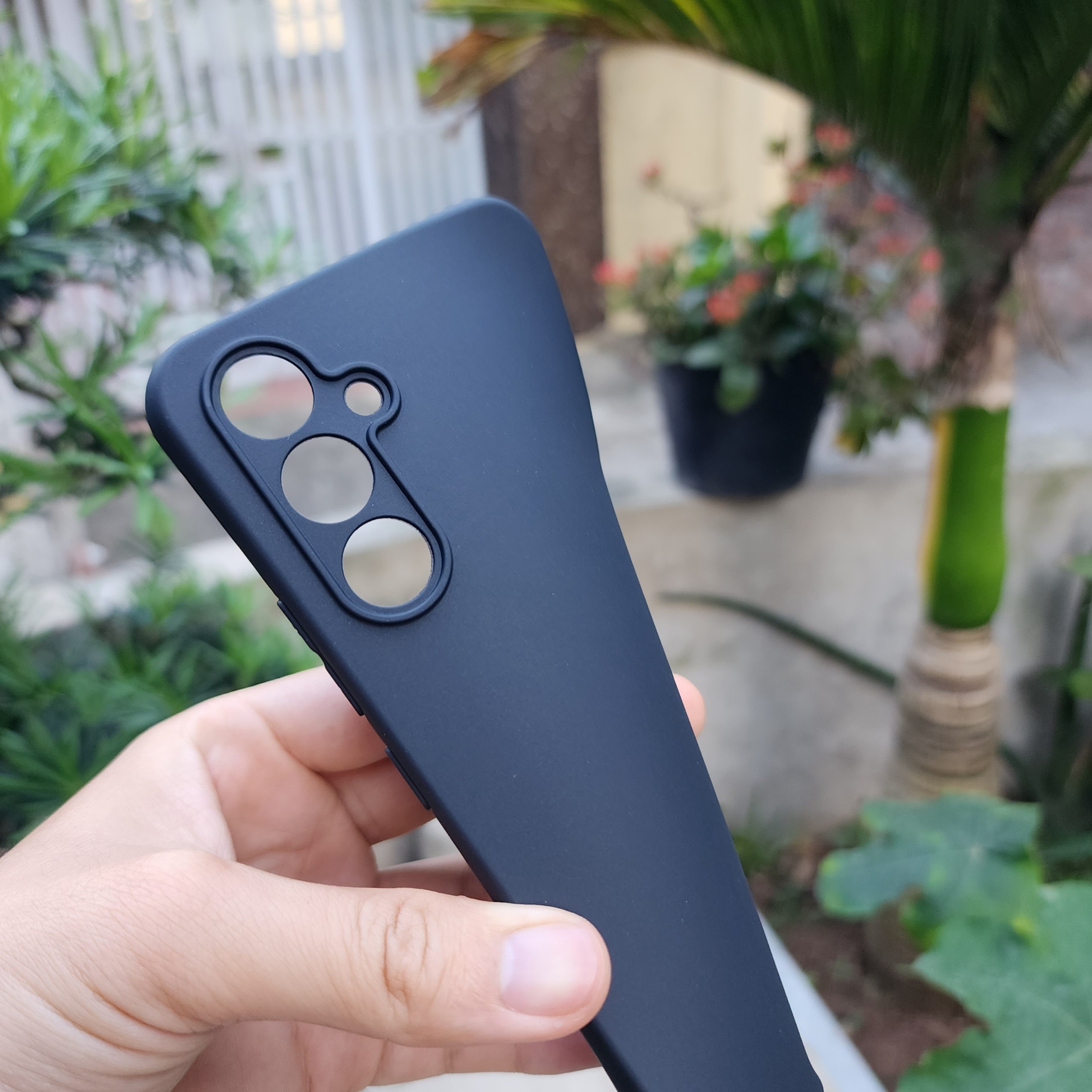Ốp Lưng Dẻo Chống Bẩn cho Samsung A34 5G - Đen Nhám Mịn Chống Bám Vân Tay, Có Gờ Bảo Vệ Camera.