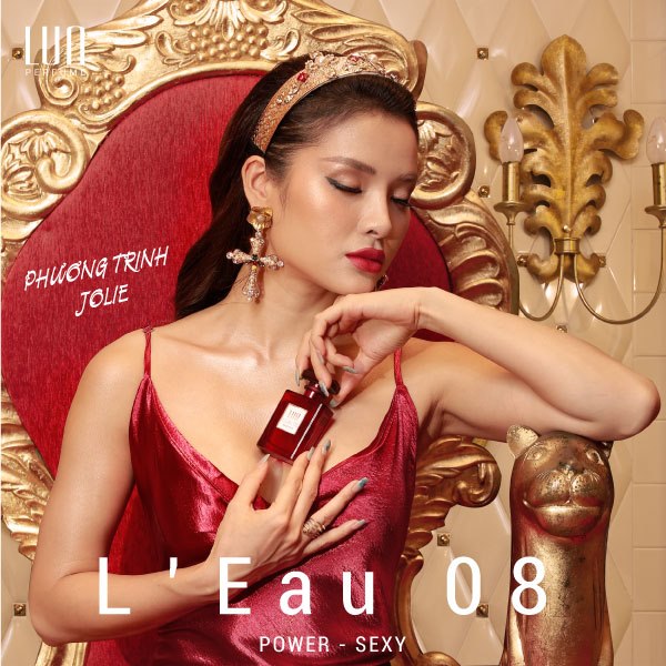 Nước Hoa Nữ L'Eau 08 LUA Perfume 50ml - Trẻ trung, tươi mát, hiện đại &amp; gợi cảm